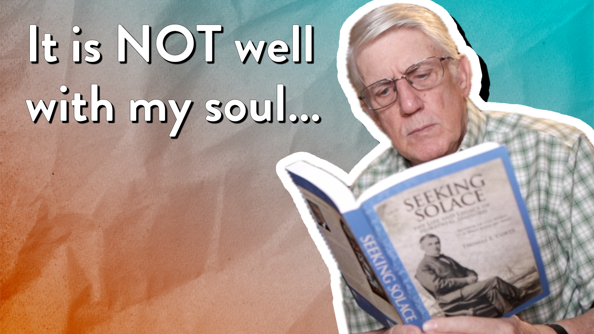 It is NOT well with my soul…